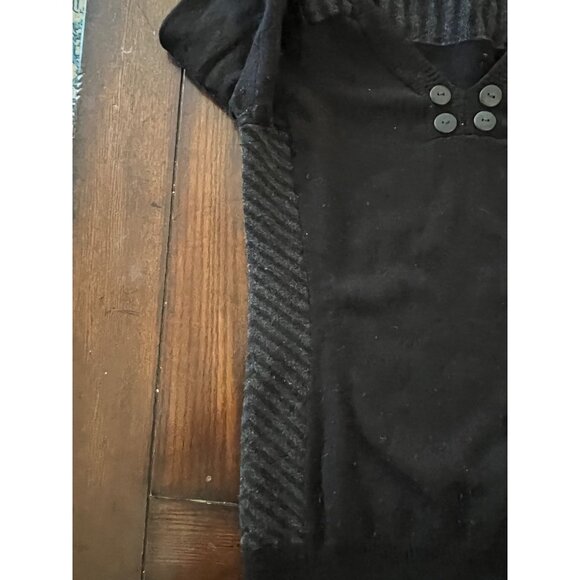 Smartwool Piney Lake Henley Sweater Merino Wool Women's Black Outdoor Layer XS - Picture 3 of 10